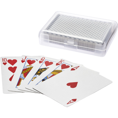 Logo trade advertising products picture of: Reno playing cards set in case