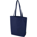 Orissa 270 g/m² organic tote bag 10L, Navy