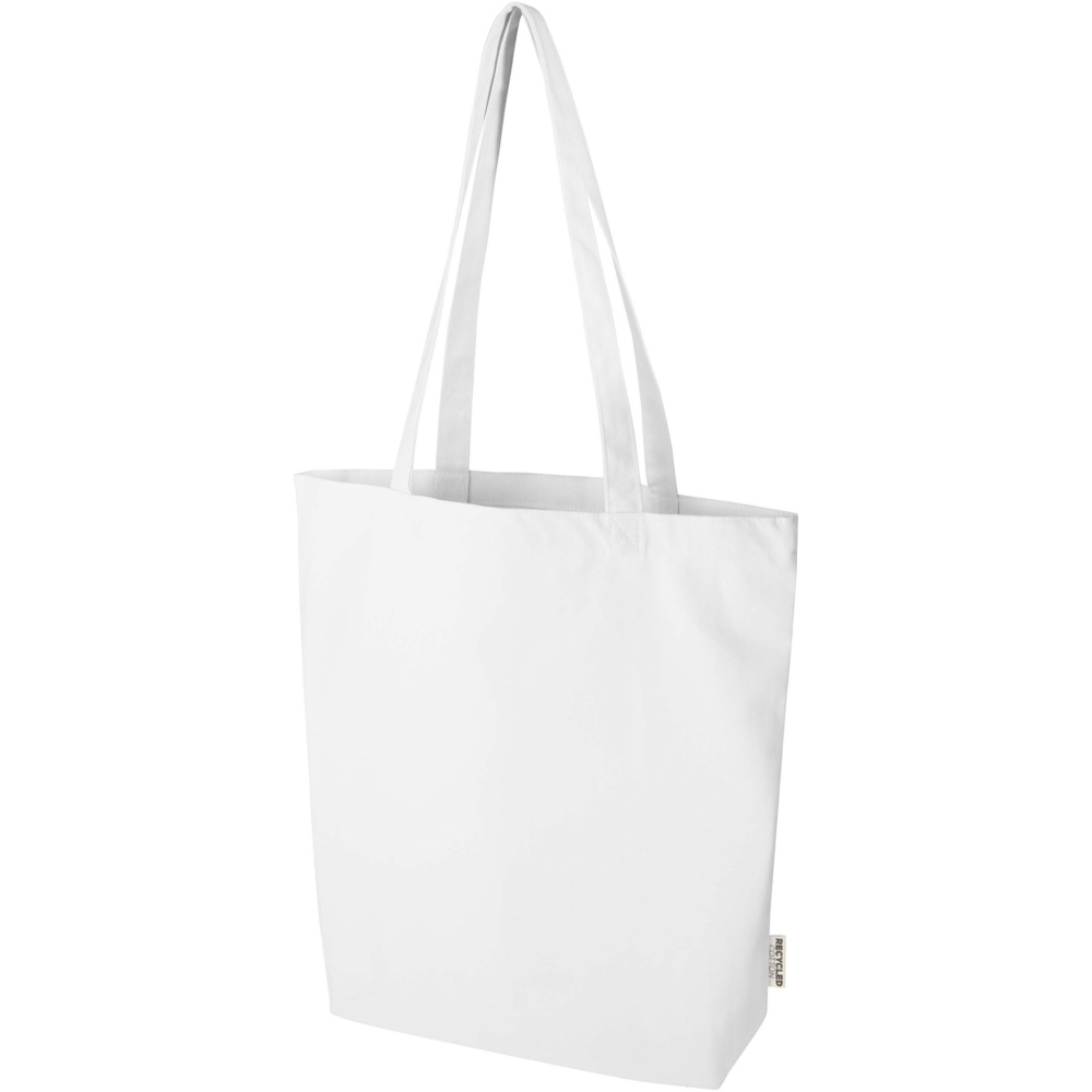 Logotrade business gift image of: Florida 270 g/m² GRS recycled tote bag 10L