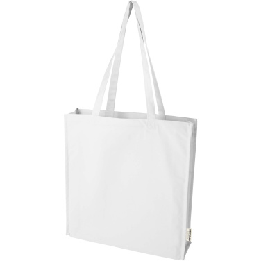 Logotrade business gifts photo of: Florida 270 g/m² GRS recycled gusset tote bag 14L