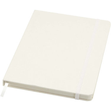 Logotrade advertising products photo of: Bass A5 recycled hard cover notebook with lined pages