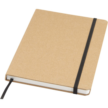 Logotrade promotional items photo of: Holm A5 stone paper hard cover notebook with lined pages