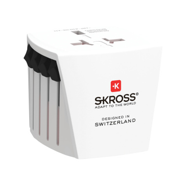 Logotrade promotional product image of: SKROSS World Travel Adapter MUV Micro