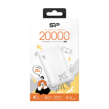 Logotrade business gift image of: Power bank Silicon Power QS58 20000 mAh