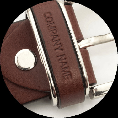 Logotrade promotional products photo of: Leather belt 502035000