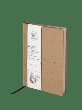 Logotrade promotional merchandise photo of: Recycled Coconut Notebook 209734100