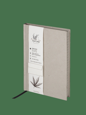 Logotrade promotional item image of: Recycled Hemp Notebook 209734300