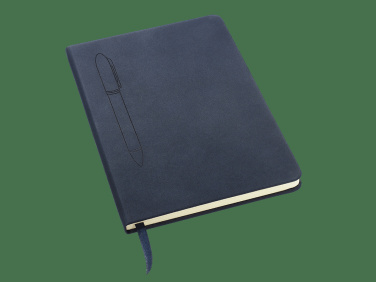 Logotrade promotional giveaway image of: Magnetic notebook with a pen 124715100