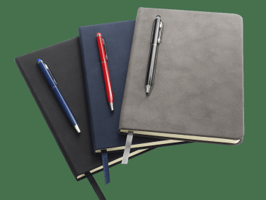 Logotrade promotional merchandise picture of: Magnetic notebook with a pen 124715100