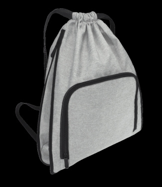 Logo trade promotional products image of: Drawstring backpack 123210500