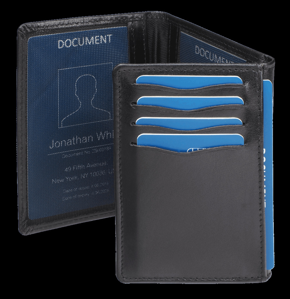 Logo trade promotional products image of: RFID document wallet 20501300