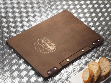 Logo trade corporate gifts image of: Menu cover 1955121