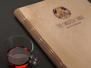 Logo trade business gift photo of: Menu cover 1106121