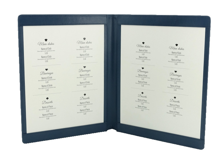 Logo trade promotional items picture of: Menu cover 1063119