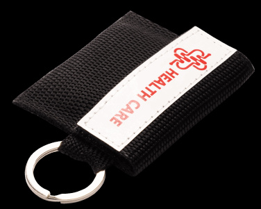 Logo trade promotional items picture of: Keyring 1427231