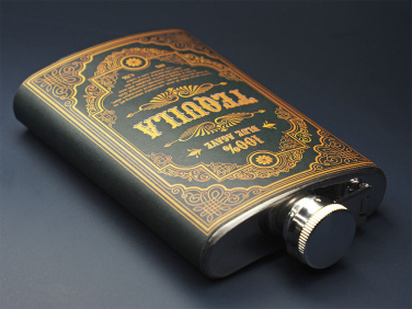 Logo trade promotional merchandise photo of: Hip flask 426131