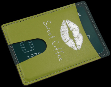 Logo trade promotional items image of: Credit card holder 544119