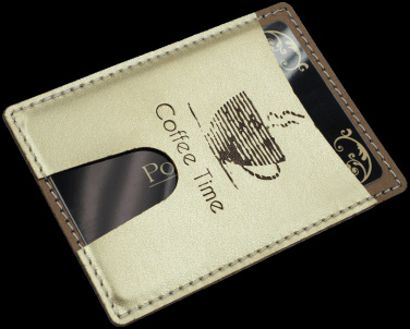 Logo trade promotional gifts image of: Credit card holder 544119