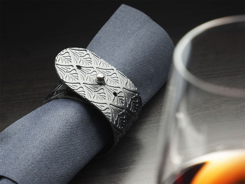 Logo trade promotional giveaway photo of: Napkin ring 1208244