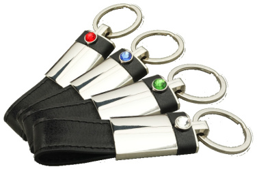 Logo trade promotional products image of: Swarovski Crystal Keyring 908095