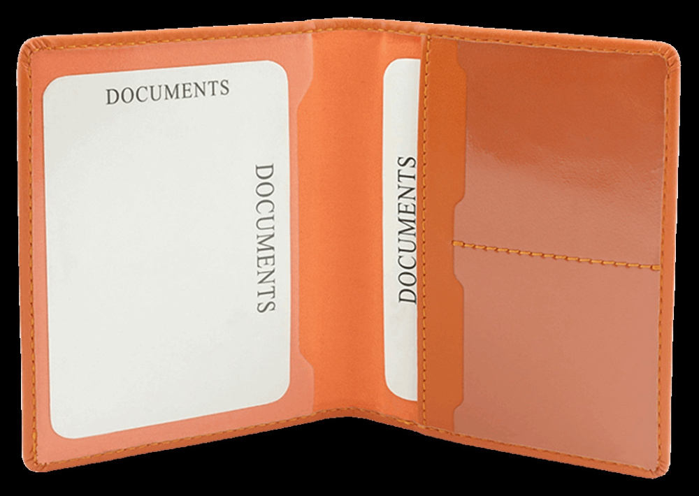 Logo trade advertising products image of: RFID document wallet 611119