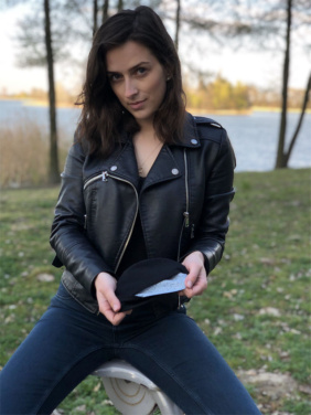 Logo trade promotional giveaways picture of: MARS PRO cotton mask (size M) with pocket and HEPA filter 1380165