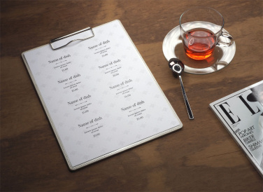 Logo trade promotional products picture of: Clipboard menu 1121119