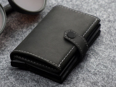 Logo trade corporate gifts picture of: RFID wallet - Hunter Leather 2109284