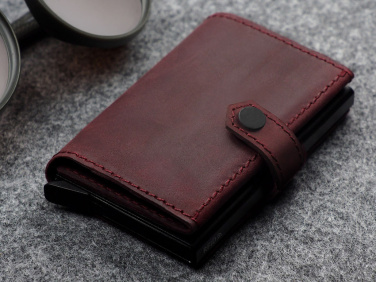 Logotrade promotional item picture of: RFID wallet - Hunter Leather 2109284