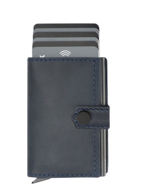 Logotrade promotional merchandise picture of: RFID wallet - Hunter Leather 2109284