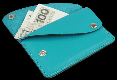 Logo trade business gifts image of: Wallet 537131