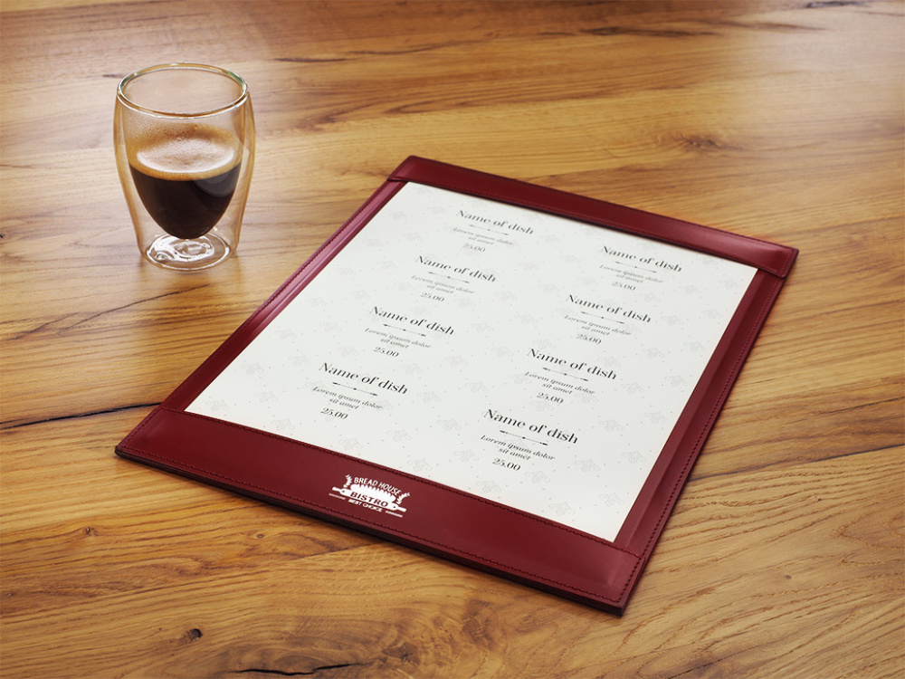 Logotrade promotional giveaways photo of: Menu pad 1025094