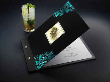 Logo trade promotional products image of: Menu cover 1681280