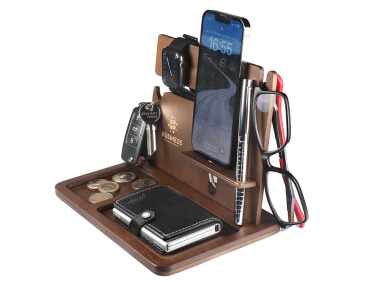 Logotrade promotional item picture of: Wooden organiser 2016121