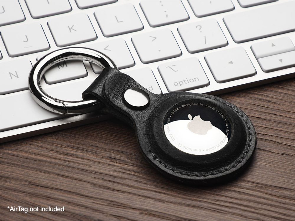 Logotrade promotional giveaways photo of: Keyring with holder for AirTag 1914141