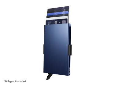 Logo trade promotional merchandise photo of: RFID credit card case with holder for AirTag 2163108