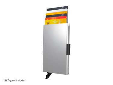 Logo trade corporate gifts image of: RFID credit card case with holder for AirTag 2163108