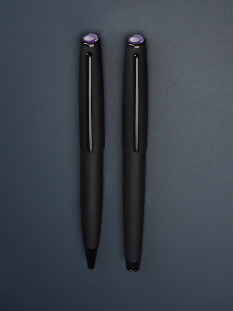 Logotrade promotional merchandise image of: Amethyst Pen set  1288036