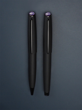 Logo trade promotional giveaway photo of: Amethyst Pen set  1288036