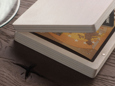 Logotrade promotional item picture of: Wooden bill box 1816121