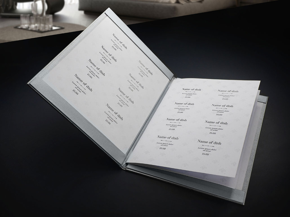 Logotrade promotional merchandise picture of: Menu cover 1679280