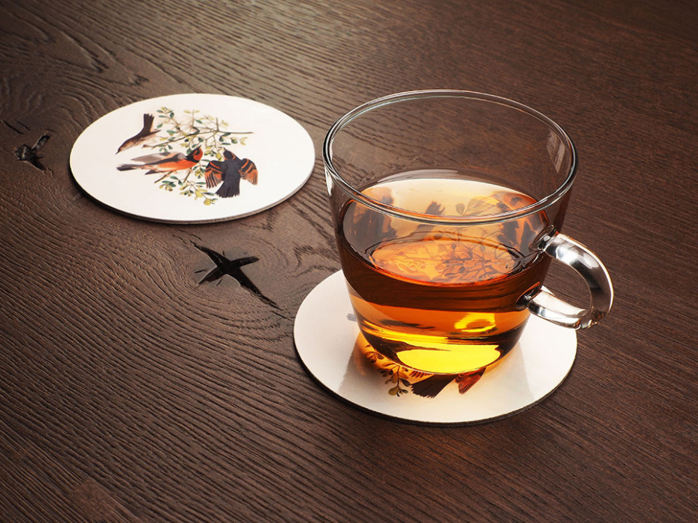 Logo trade promotional gifts picture of: Printed paper coaster 1837117