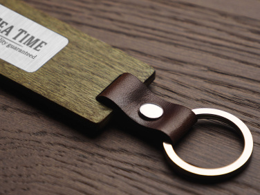 Logotrade promotional giveaways photo of: Wooden keyring 1853121