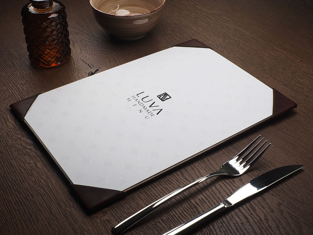 Logo trade promotional products image of: Menu pad 1869121