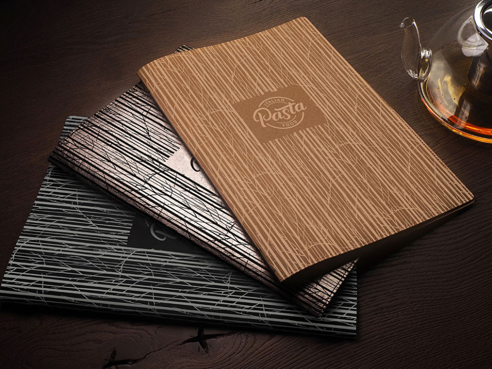 Logo trade business gift photo of: Menu cover Ambiente 1178297