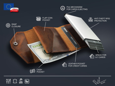 Logotrade promotional gift image of: RFID wallet 1931310