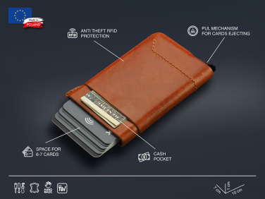 Logo trade promotional merchandise picture of: RFID wallet 593141