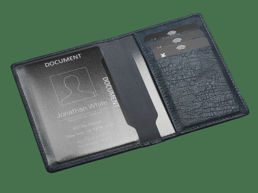 Logo trade advertising products image of: Document wallet 889328