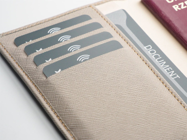 Logo trade promotional products picture of: RFID passport case 1301113