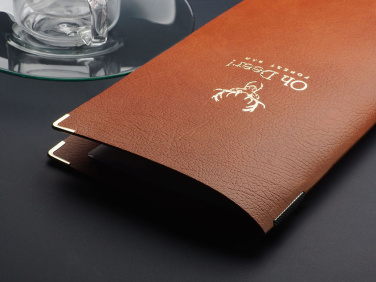 Logo trade promotional items image of: Menu cover Ambiente 1947318